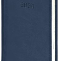 Kalendarz Vivella A4 Tygodniowy z notesem 216 A4TNB granat 2025 WOKÓŁ NAS