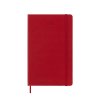 Kalendarz dzienny MOLESKINE 2025, 12M, L, twarda oprawa, 13x21cm, scarlet red
