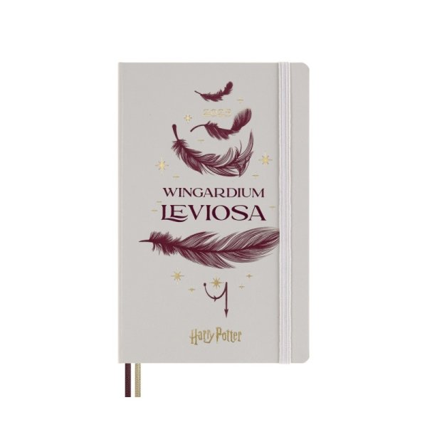 Kalendarz tygodniowy MOLESKINE 2025, L, Harry Potter Wingardium, edycja limitowana, 13x21cm