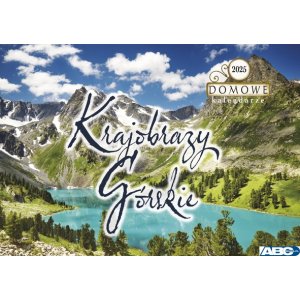Terminarz Domowy 200x218mm 2025 -Krajobrazy Górskie Michalczyk i Prokop TW-10-4