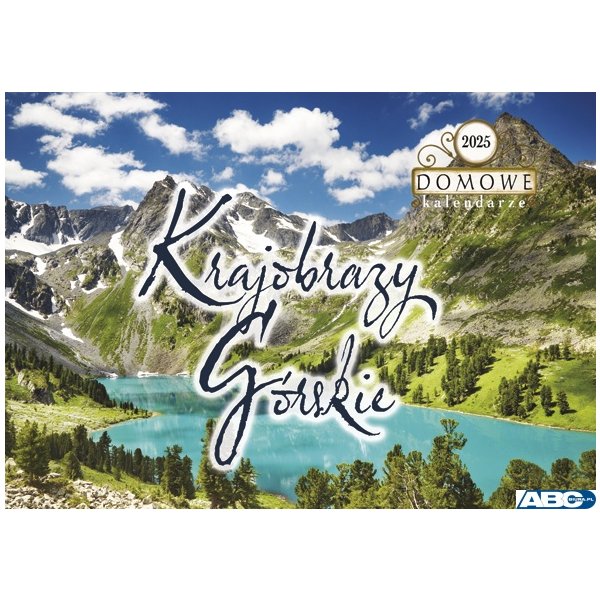 Terminarz Domowy 200x218mm 2025 -Krajobrazy Górskie Michalczyk i Prokop TW-10-4