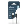 Kabel USB-C MEDIARANGE, ładowarka, USB 3.0, 1,8m, czarny
