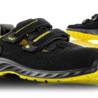 Sandały ochronne VM FOOTWEAR Edmonton 2275-S1PL ESD, rozm. 42, czarno-żółte