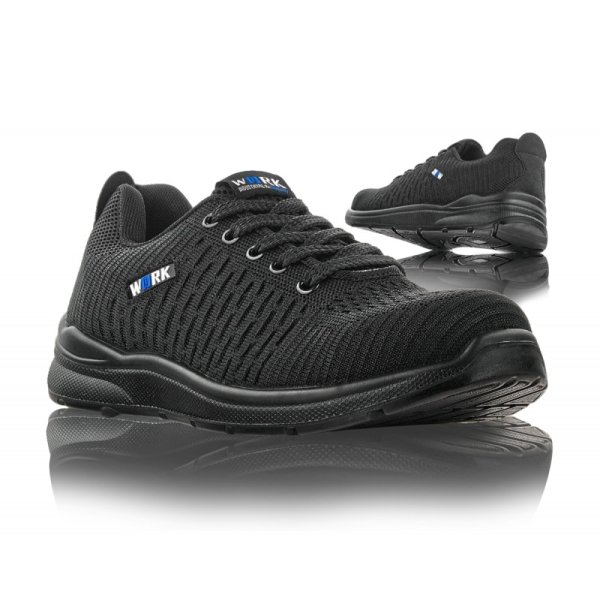 Półbuty ochronne VM FOOTWEAR Malaga 3125-S1, rozm. 43, czarne