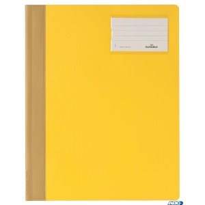 Skoroszyt A4 z kolorową okładką,rozszerz. PCW Żółty 250004 DURABLE (X)
