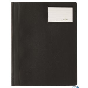 Skoroszyt A4 z kolorową okładką,rozszerz. PCW czarny 250001 DURABLE