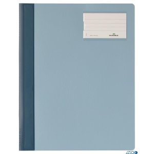 Skoroszyt A4 z kolorową okładką,rozszerz. PCW niebieski 250006 DURABLE