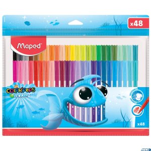 Flamastry Colorpeps Ocean 48 szt zip etui (12)  845726