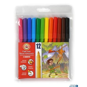 Flamastry 12kol. 771002 / AB04 KOH- I-NOOR