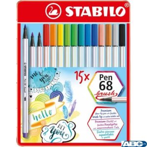 STABILO PEN68 etui metalowe 15 szt  6815-6 (X)