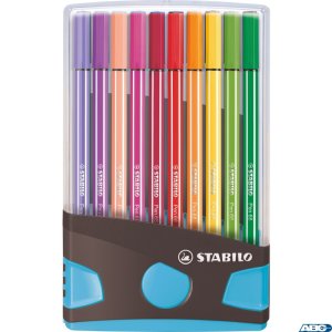 Flamastry PEN 68 COLOR PARADE 20k 6820-03-10, 6820-04-04  STABILO