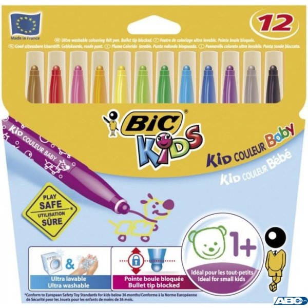 Flamastry BIC Kids Kid Couleur Baby , 9020801