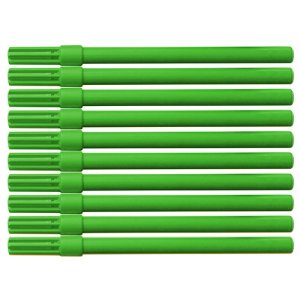 Flamaster biurowy OFFICE PRODUCTS, 10szt., zielony