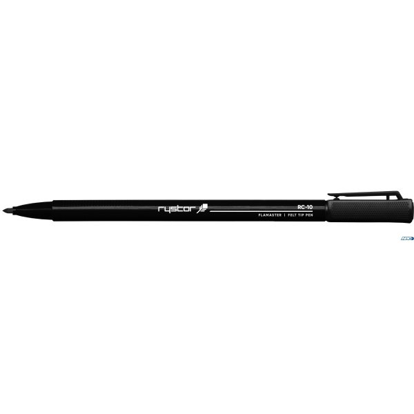 Flamaster RC-10 1mm czarny RYSTOR  445-000