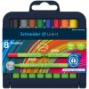Flamaster SCHNEIDER Link-It, 1,0mm, stojak - podstawka, 8szt. mix kolorów