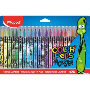 Flamastry COLORPEPS MONSTER 845401 Maped 24kolory