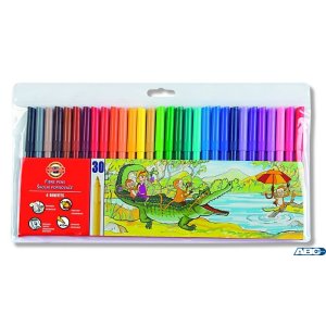 Flamastry zmywalne 30kol  7305 771002CJ04TE