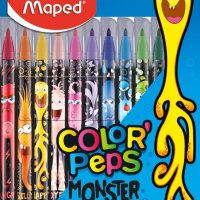 Flamastry COLORPEPS MONSTER 12 szt. Maped 845400