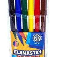 Flamastry Astra CX - 6 kolorów, 314116002