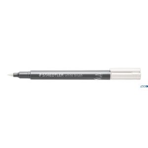 Flamaster pędzelkowy Metallic brush, biały, Staedtler S 8321-0