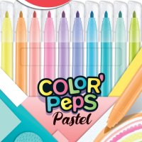 Flamastry COLORPEPS PASTEL 10 szt. Maped 845469
