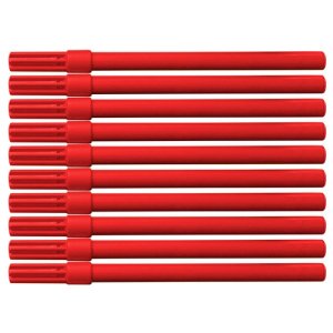 Flamaster biurowy OFFICE PRODUCTS, 10szt., czerwony