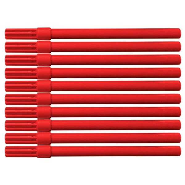 Flamaster biurowy OFFICE PRODUCTS, 10szt., czerwony