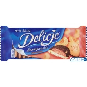 Ciastka DELICJE Szampańskie morela 147g