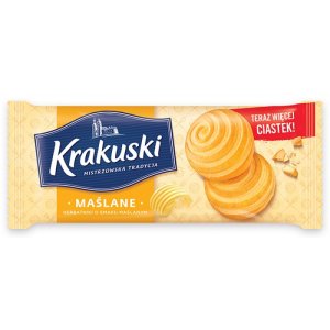 Ciastka KRAKUSKI Maślane, 200 g