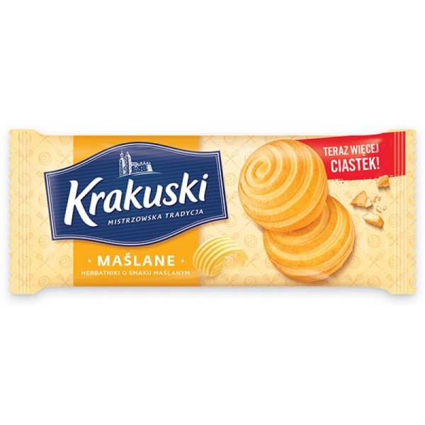 Ciastka KRAKUSKI Maślane, 200 g