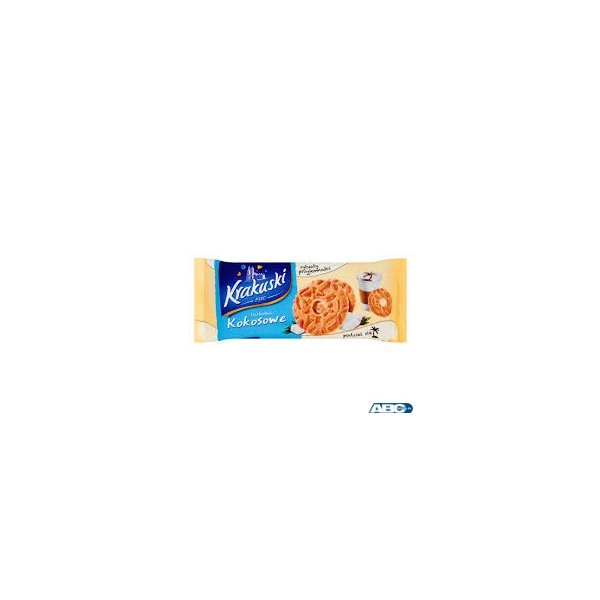 Ciastka BAHLSEN KRAKUSKI KOKOSOWE 168g