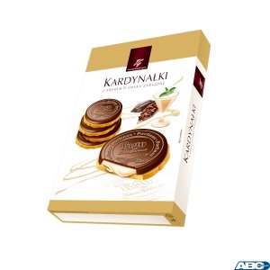 Ciastka KARDYNAŁKI TAGO zabajone w polewie 180g