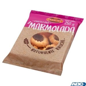 Ciastka kruche Oskroba z marmoladą 260g