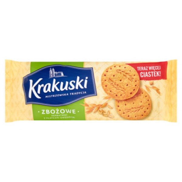 Ciastka KRAKUSKI, zbożowe