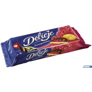Ciastka DELICJE Szampańskie wiśnia 147g