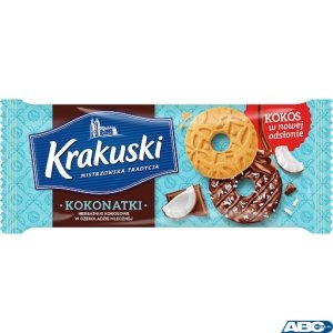 Ciastka BAHLSEN KRAKUSKI KOKONATKI 174g