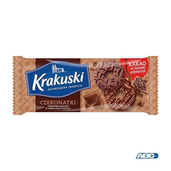 Ciastka BAHLSEN KRAKUSKI CZEKONATKI 165g