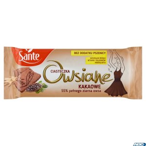 Ciasteczka SANTE owsiane kakaowe 150g