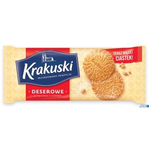 Ciastka BAHLSEN KRAKUSKI DESEROWE z cukrem 200g