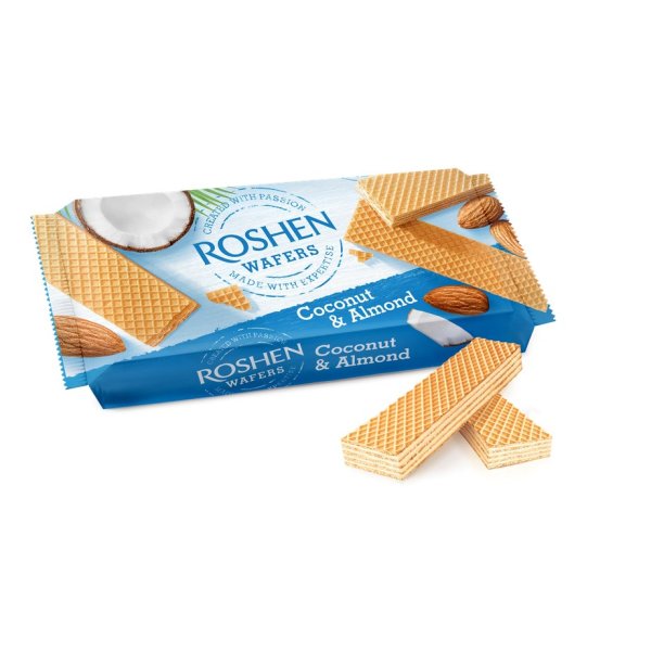 Wafers Coconut&Almond 216 g Roshen
