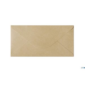 Koperta DL NATURE ciemnobeżowa K 120g / m2 (10) 280120 ARGO