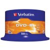 Płyta DVD-R VERBATIM AZO, 4,7GB, prędkość 16x, cake, 50szt., srebrny mat