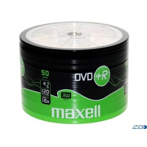 Płyta MAXELL DVD + R 4.7GB 16x (50szt) SP shrink, bulk 275736