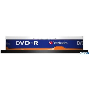 Płyta DVD-R VERBATIM CAKE(10) 4.7GB x16 Matt Silver 43523