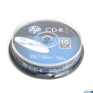 Płyta HP CD-R 700MB 52X (10szt) CAKE box CRE00019