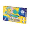 Modelina pastelowa z brokatem Astra 6 kolorów, 304118001