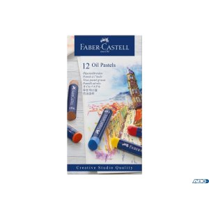 Kredki pastel olejne 12kol. FABER CASTEL FC127012 CREATIVE STUDIO