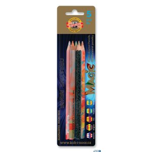 Kredka 3406 MAGIC GRUBA mix(5) blister