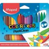 Kredki plastikowe Colorpeps 18 kolorów 862012 MAPED (X)