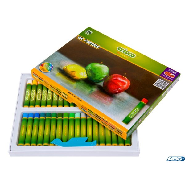Kredki CRICCO pastele olejowe 36kol CR481K36/A (X)